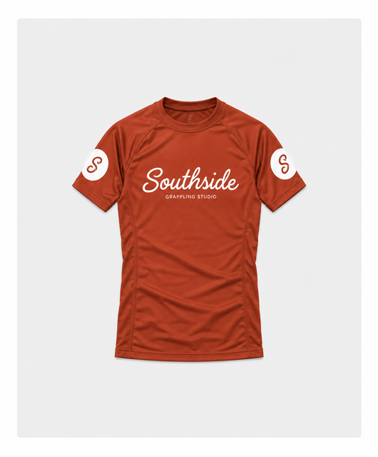 Academy Rashguard (Rust)