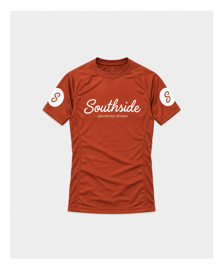 Academy Rashguard (Rust)